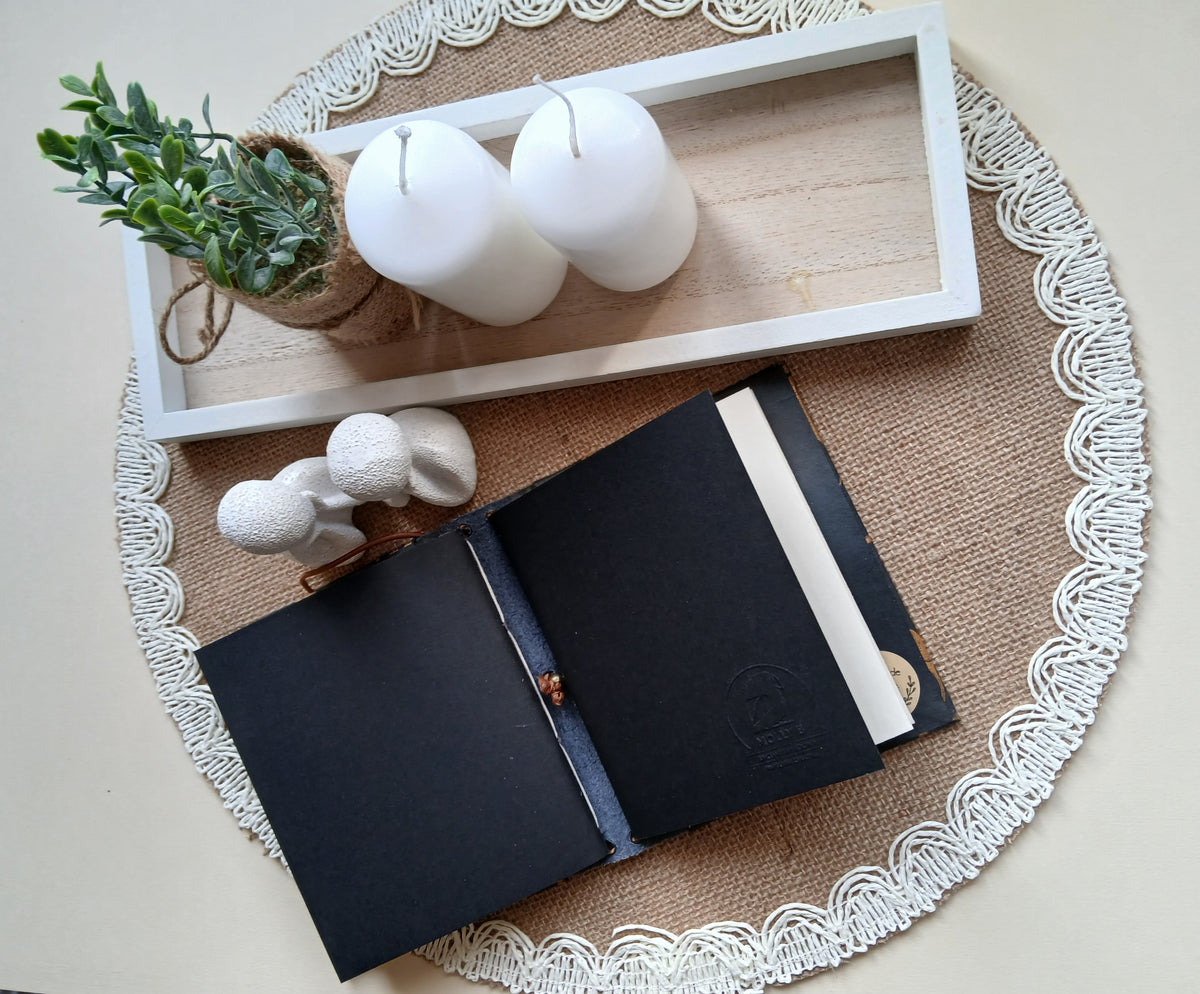 Midori passport de papel artesanal